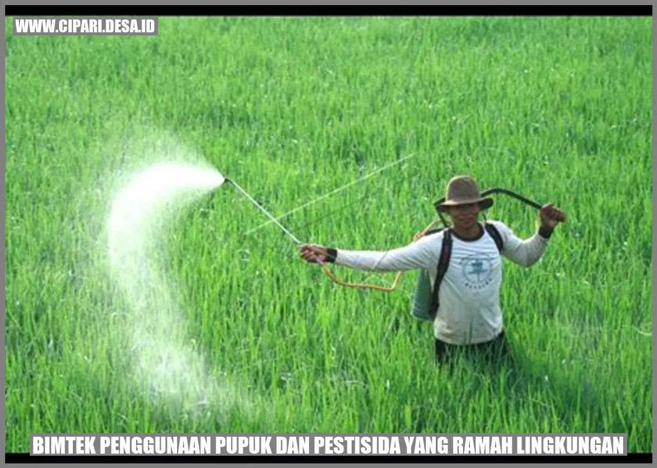 Pupuk dan Pestisida yang Ramah Lingkungan