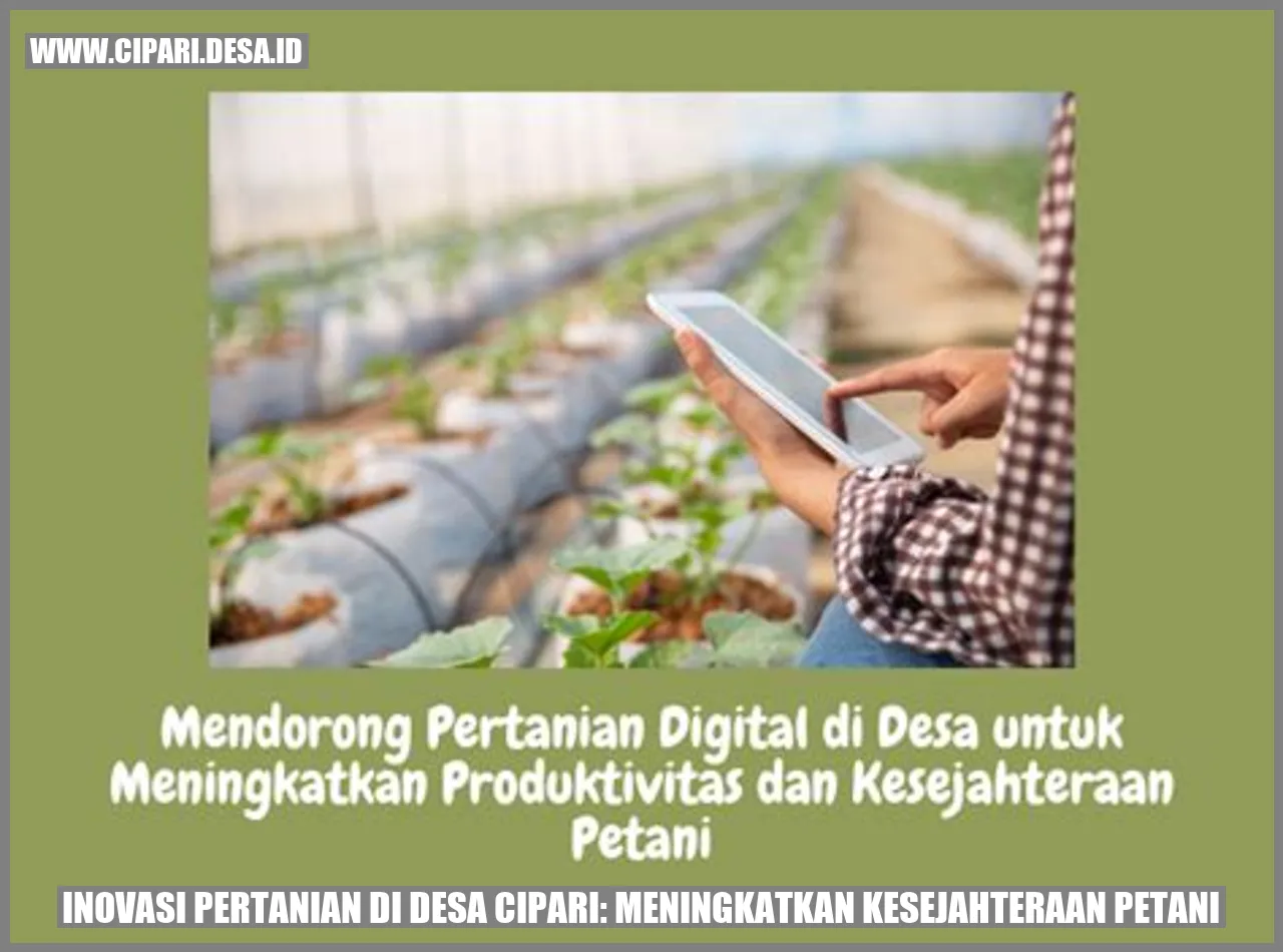 Inovasi Pertanian di Desa Cipari: Meningkatkan Kesejahteraan Petani