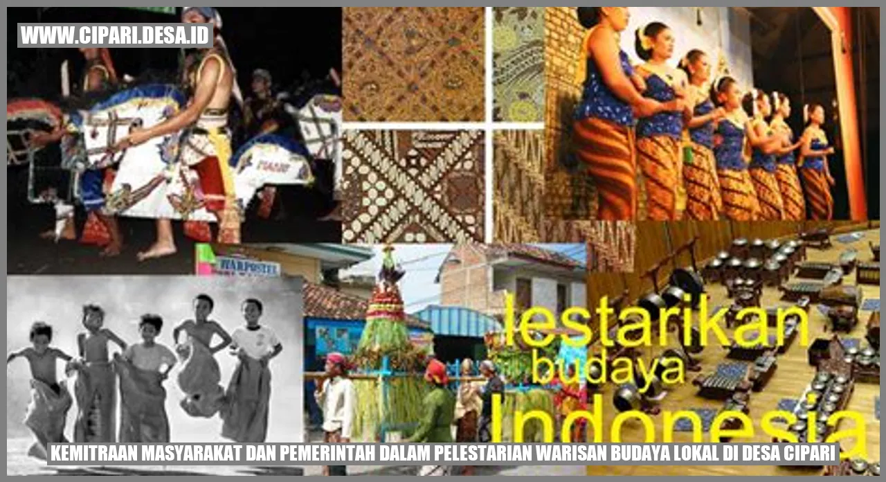 Gambar Kemitraan Masyarakat dan Pemerintah dalam Pelestarian Warisan Budaya Lokal di Desa Cipari