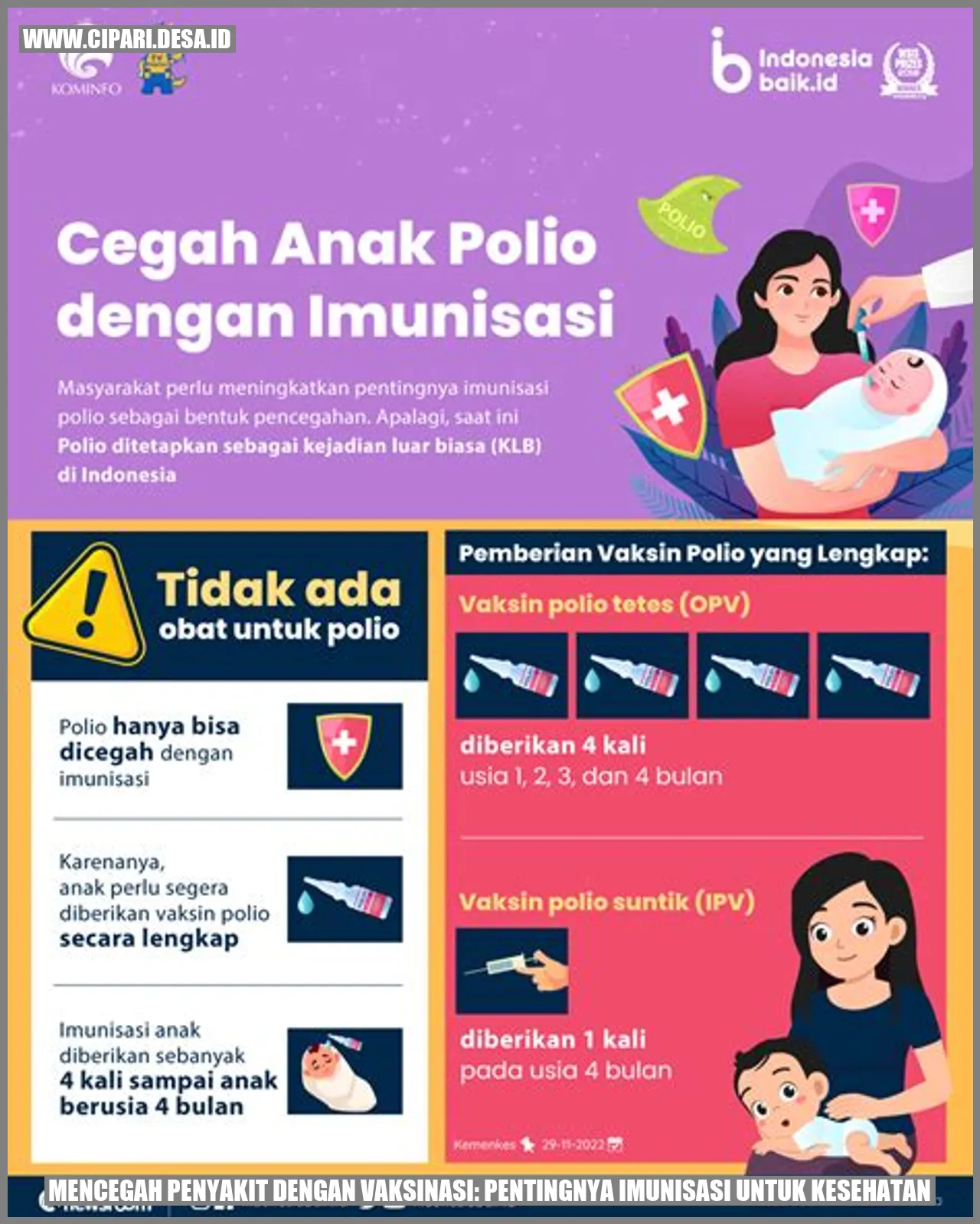 Mencegah Penyakit dengan Vaksinasi