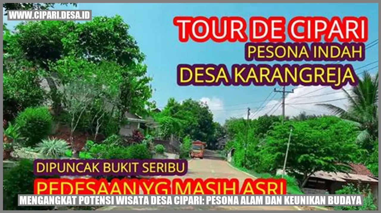 Gambar Wisata Desa Cipari