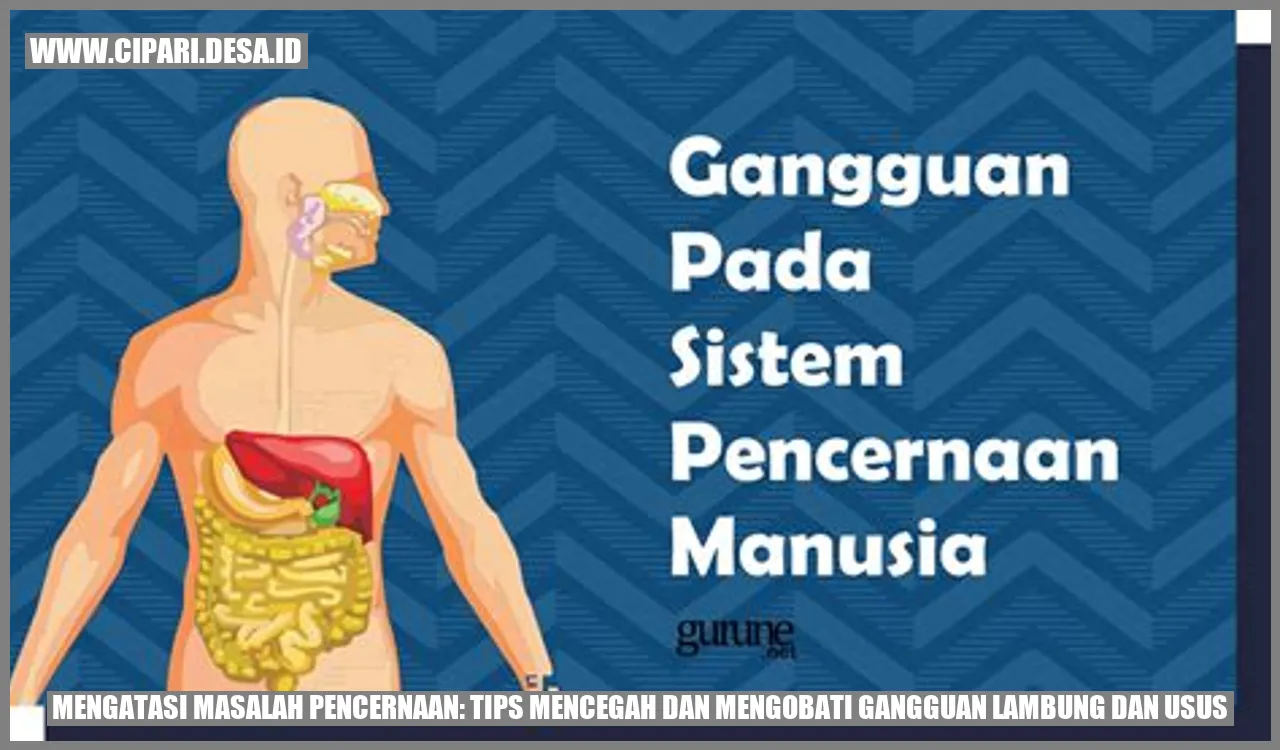 Masalah Pencernaan