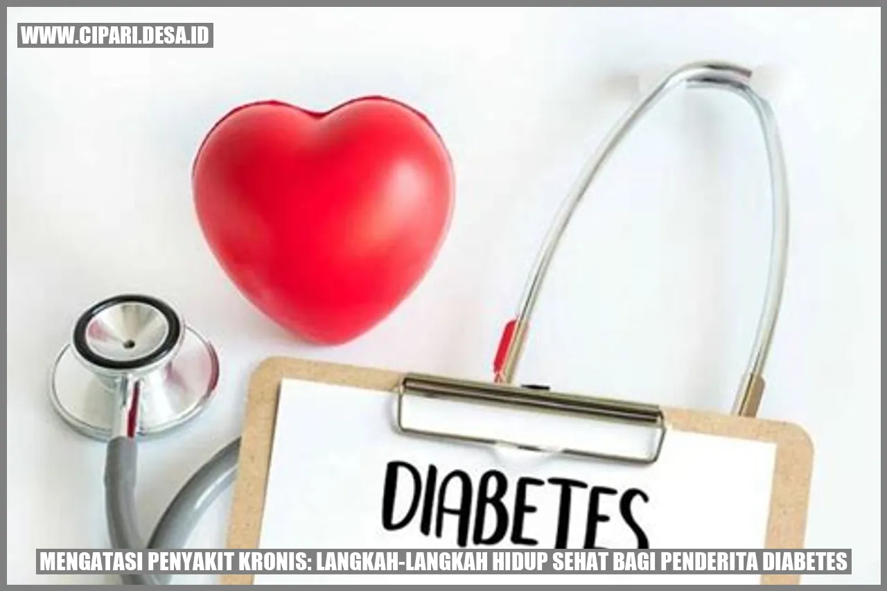 Langkah-langkah Hidup Sehat bagi Penderita Diabetes