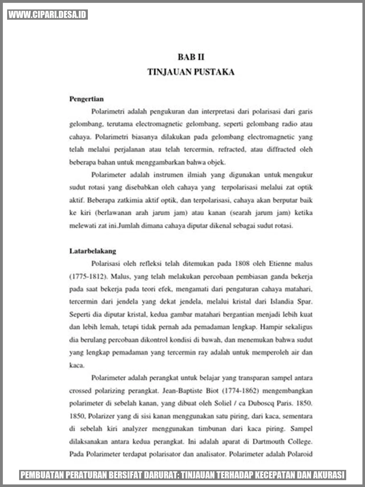 Gambar Pembuatan Peraturan Bersifat Darurat: Tinjauan Terhadap Kecepatan dan Akurasi