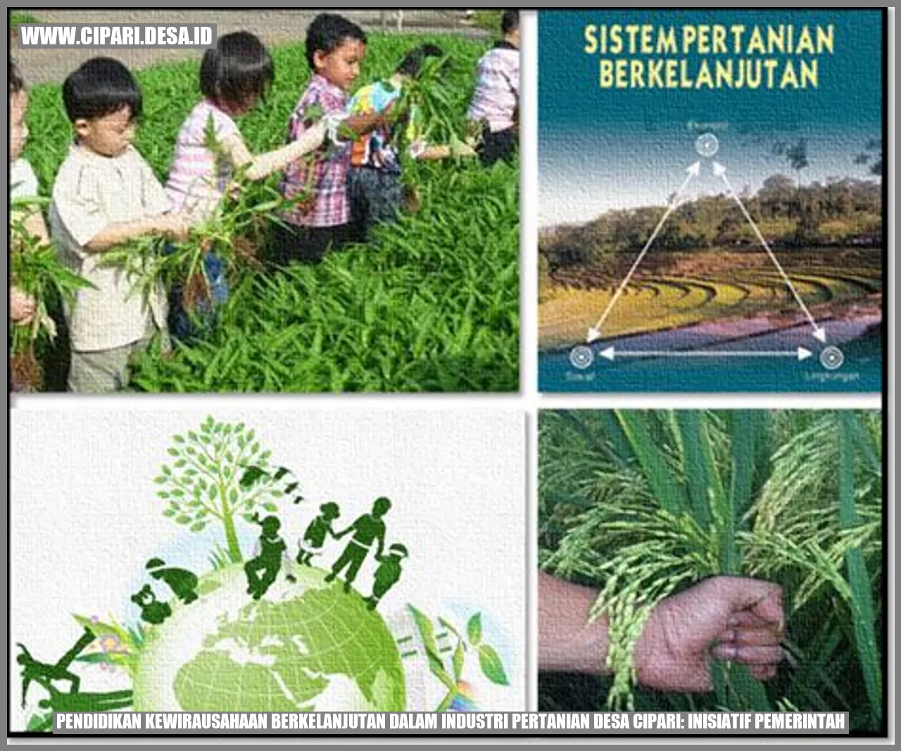 Pendidikan Kewirausahaan Berkelanjutan dalam Industri Pertanian Desa Cipari: Inisiatif Pemerintah