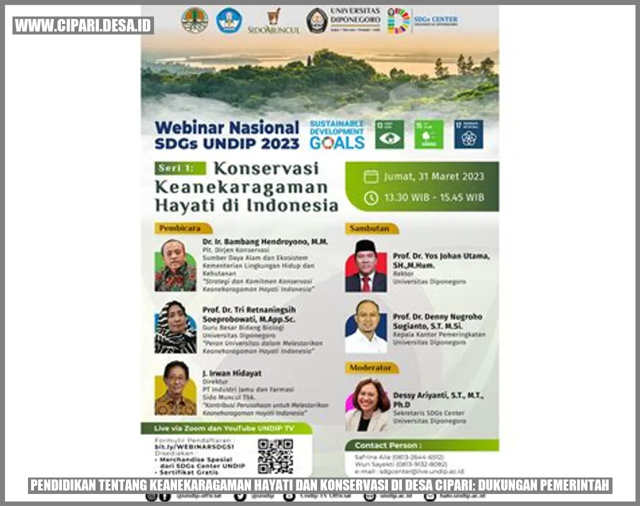 Konservasi Desa Cipari