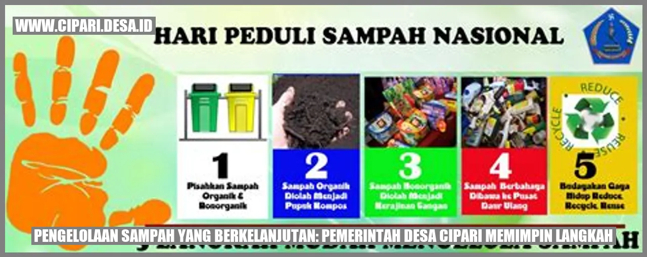 Pengelolaan Sampah yang Berkelanjutan: Pemerintah Desa cipari Memimpin Langkah