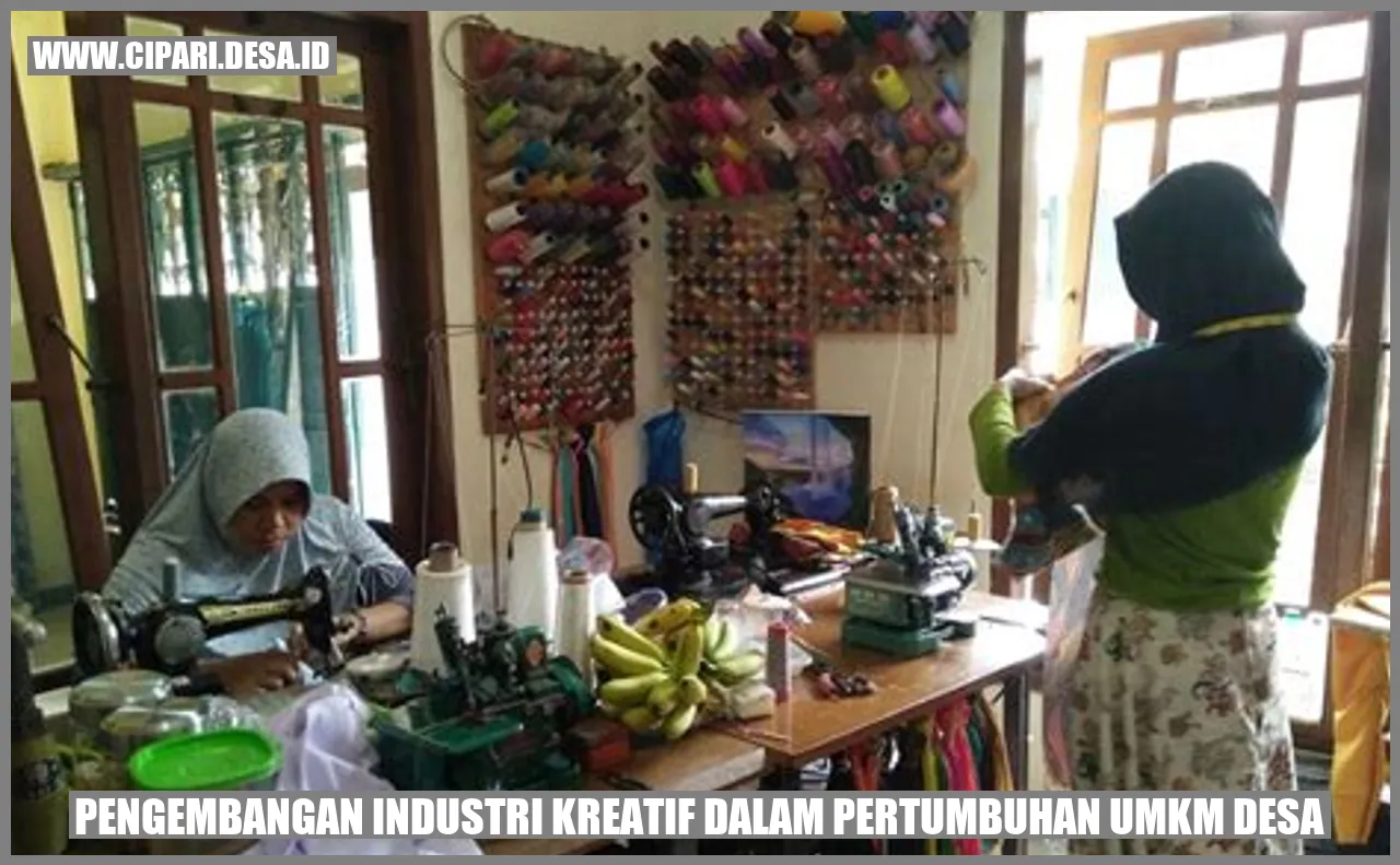 Industri Kreatif dalam Pertumbuhan UMKM Desa