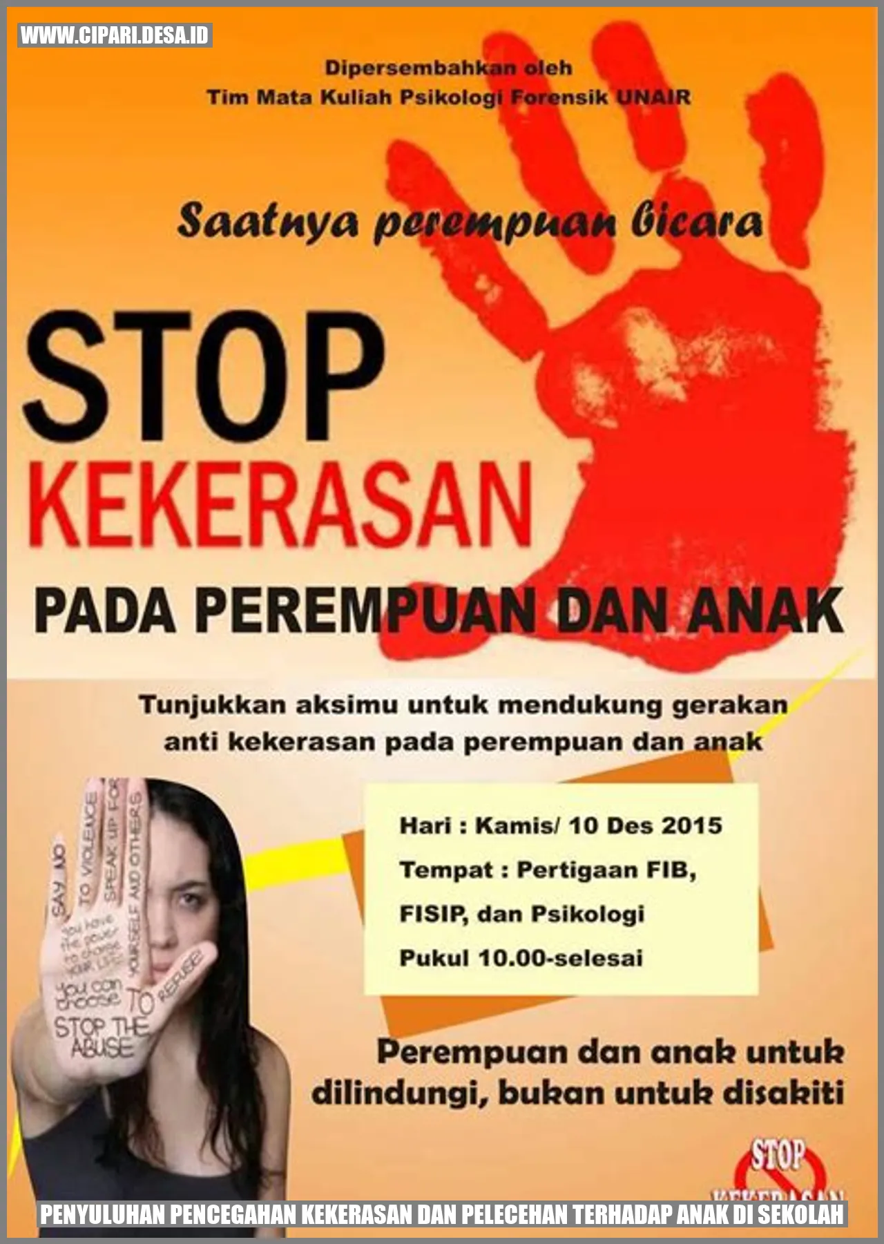 Gambar Penyuluhan Pencegahan Kekerasan dan Pelecehan