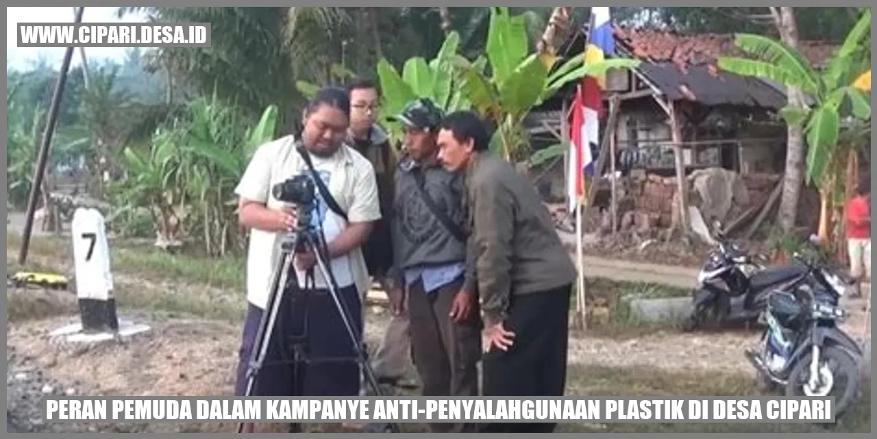 Peran Pemuda dalam Kampanye Anti-Penyalahgunaan Plastik di Desa cipari